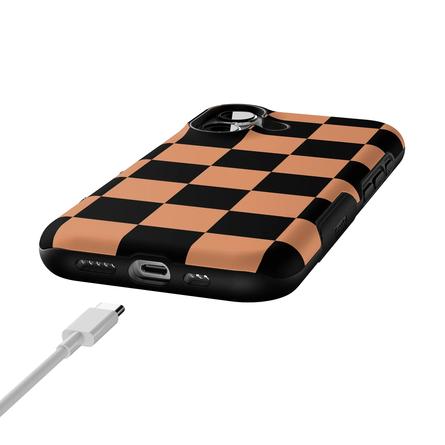 Fit Check | Black & Brown Checkerboard Case
