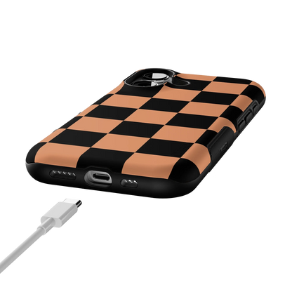 Fit Check | Black & Brown Checkerboard Case