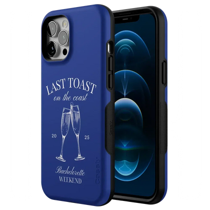 Last Toast | Blue Coastal Bachelorette Case