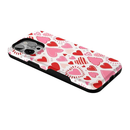 Love Struck | Heart Stickers Case