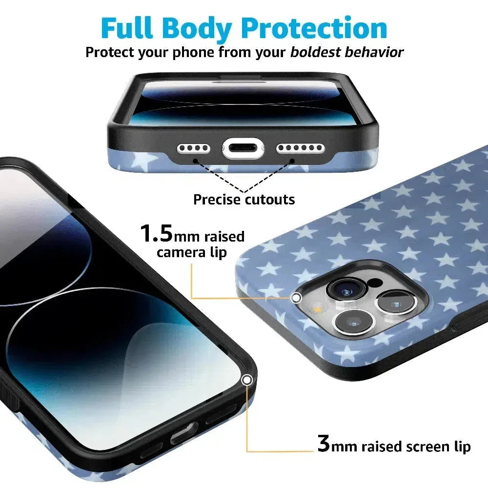 Coastal Blues | Denim Stars Case