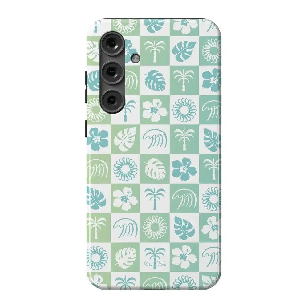 Coastal Checkers | Pura Vida Case