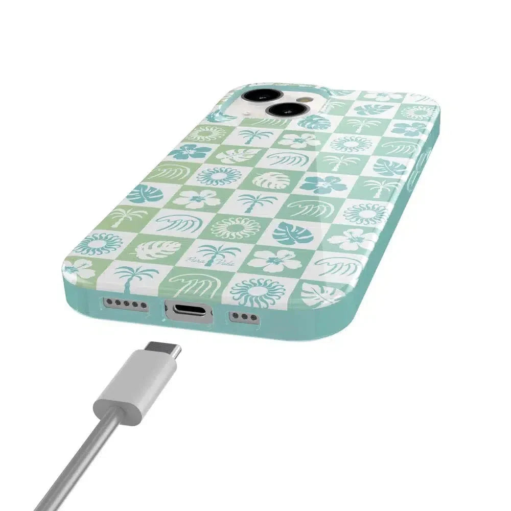 Coastal Checkers | Pura Vida Case