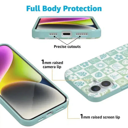 Coastal Checkers | Pura Vida Case