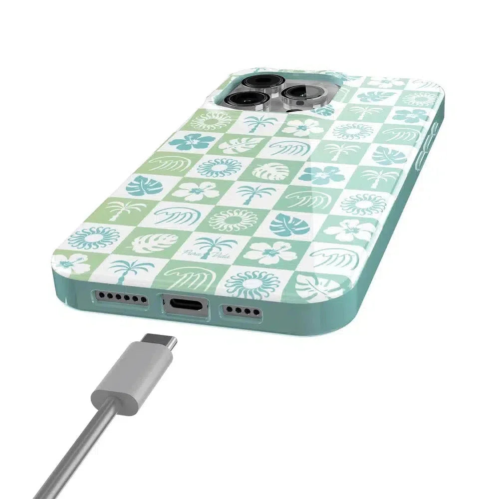 Coastal Checkers | Pura Vida Case