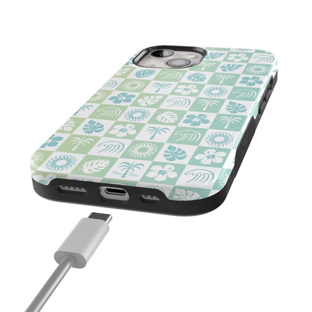 Coastal Checkers | Pura Vida Case