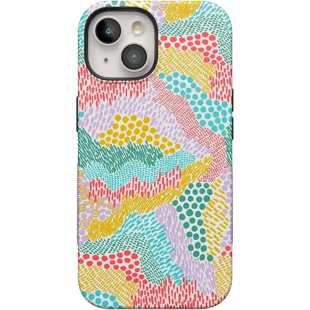 Color Me Happy | Pattern Colorblock Case
