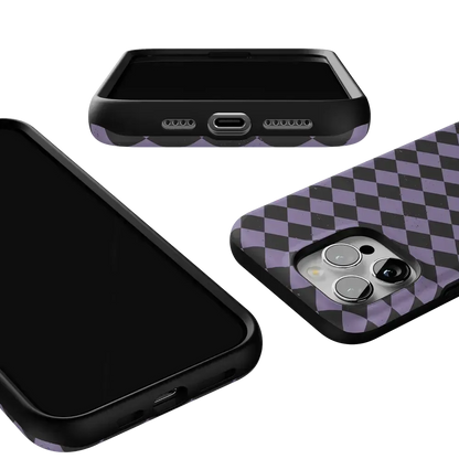 Midnight Hex | Purple Checkered Case