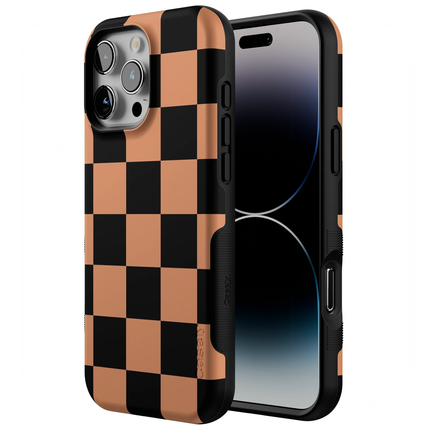Fit Check | Black & Brown Checkerboard Case