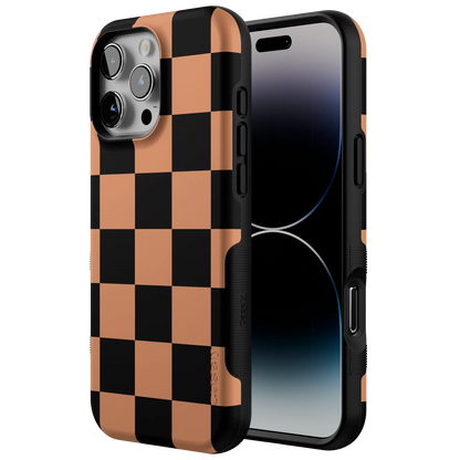 Fit Check | Black & Brown Checkerboard Case