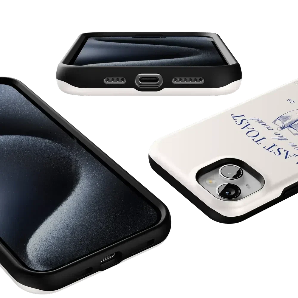 Last Toast | Off-White Coastal Bachelorette Case