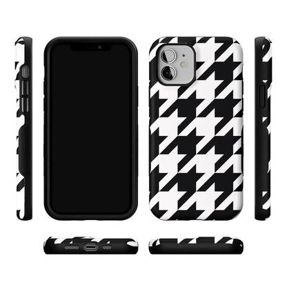 Houndstooth | High Contrast Design Case