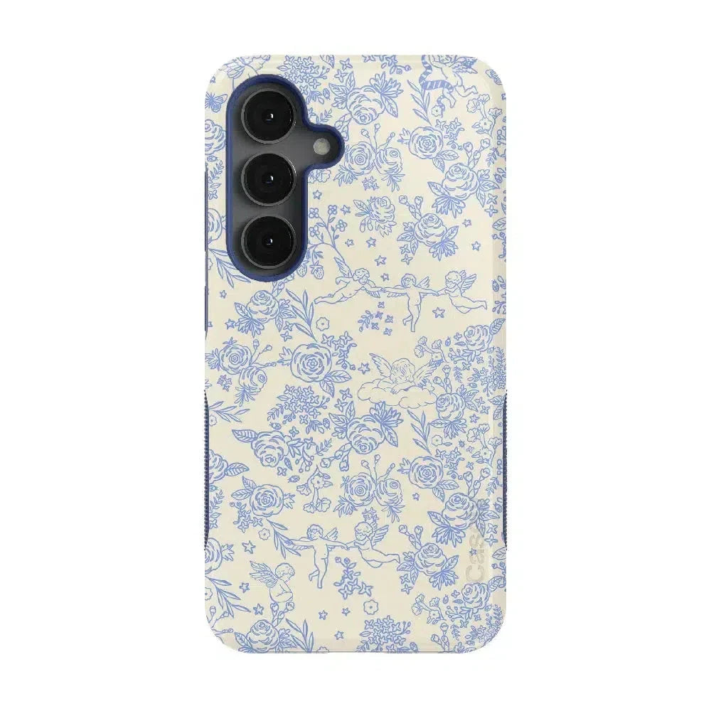 Cupid's Canvas | Periwinkle Floral Case