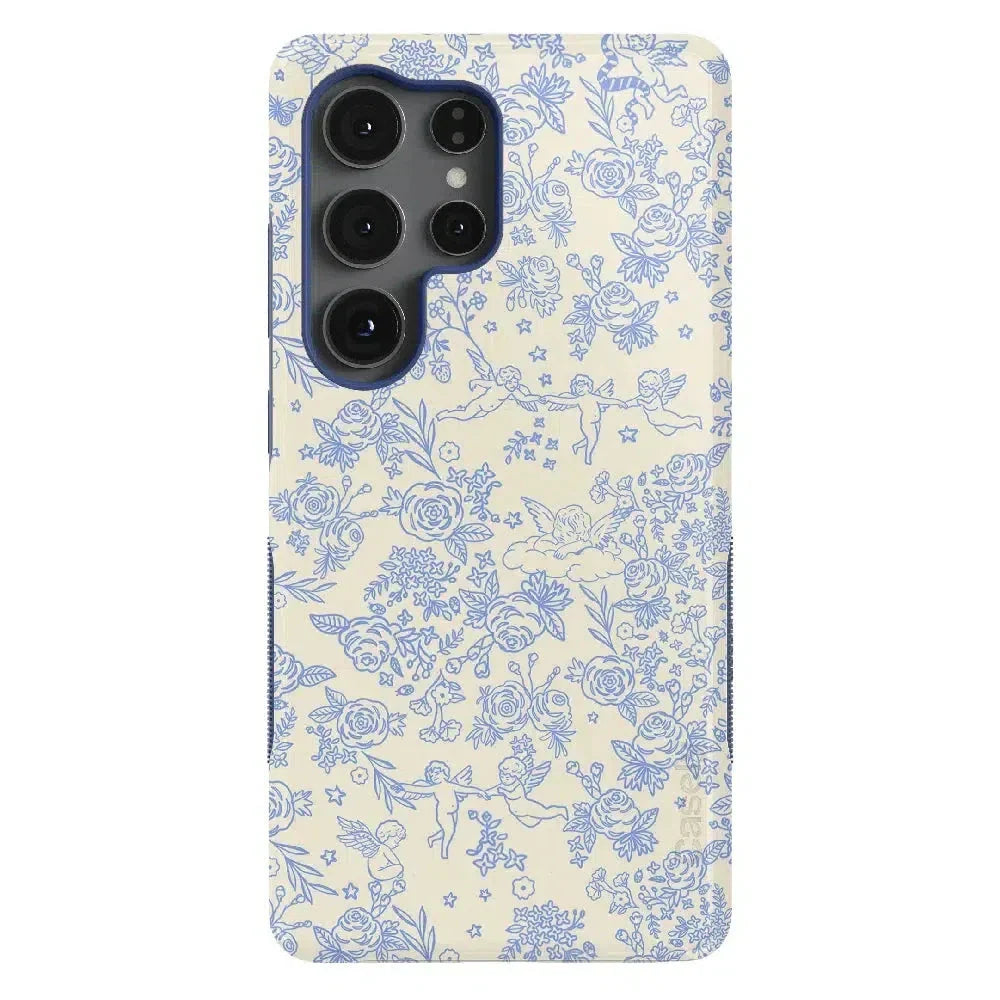 Cupid's Canvas | Periwinkle Floral Case