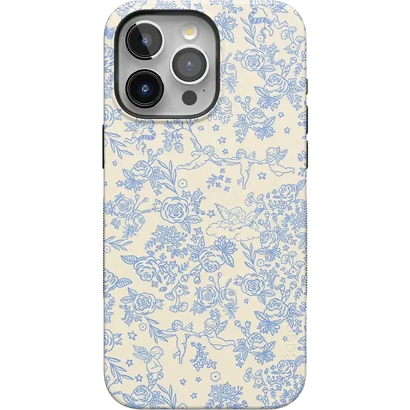Cupid's Canvas | Periwinkle Floral Case