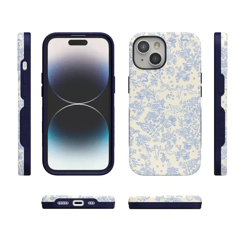 Cupid's Canvas | Periwinkle Floral Case