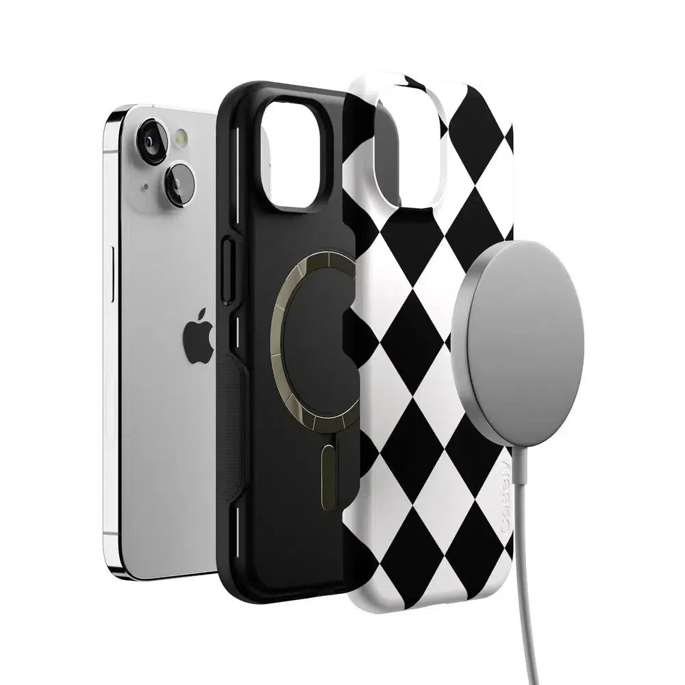 Black Checkerboard | High Contrast Design Case