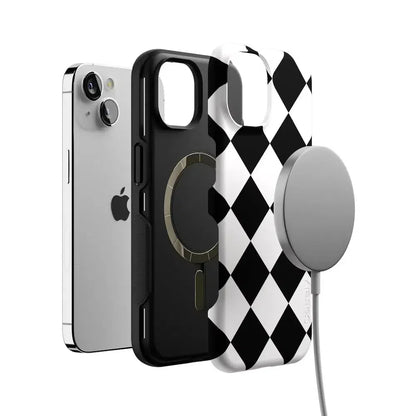 Black Checkerboard | High Contrast Design Case