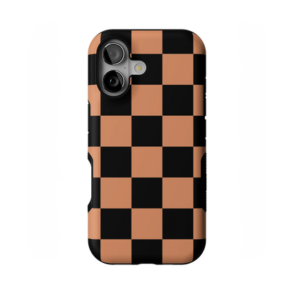 Fit Check | Black & Brown Checkerboard Case