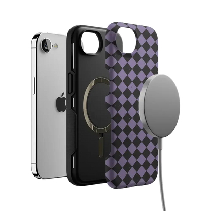 Midnight Hex | Purple Checkered Case