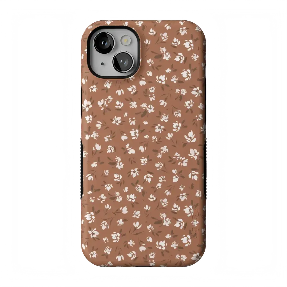 Mocha Meadow | Tiny Flowers Case