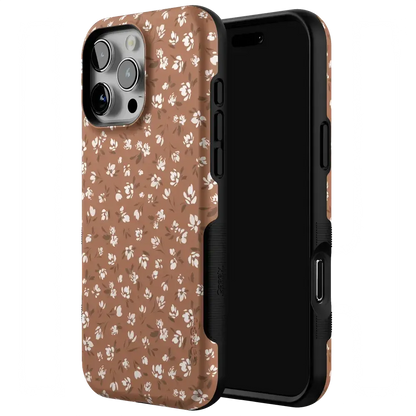 Mocha Meadow | Tiny Flowers Case