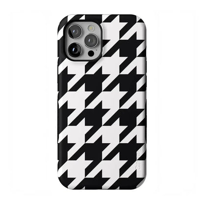 Houndstooth | High Contrast Design Case