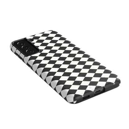 Salem's Hex | Black & White Checkered Case