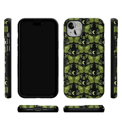 Mystic Moths | Green Twilight Case