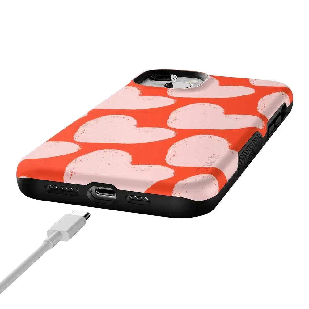 Love You More | Heart Doodle Case