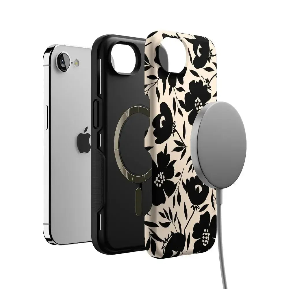 Dark Fantasy | Contrast Floral Case