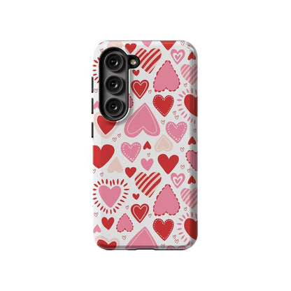 Love Struck | Heart Stickers Case
