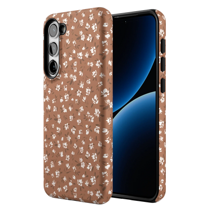 Mocha Meadow | Tiny Flowers Case