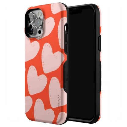 Love You More | Heart Doodle Case