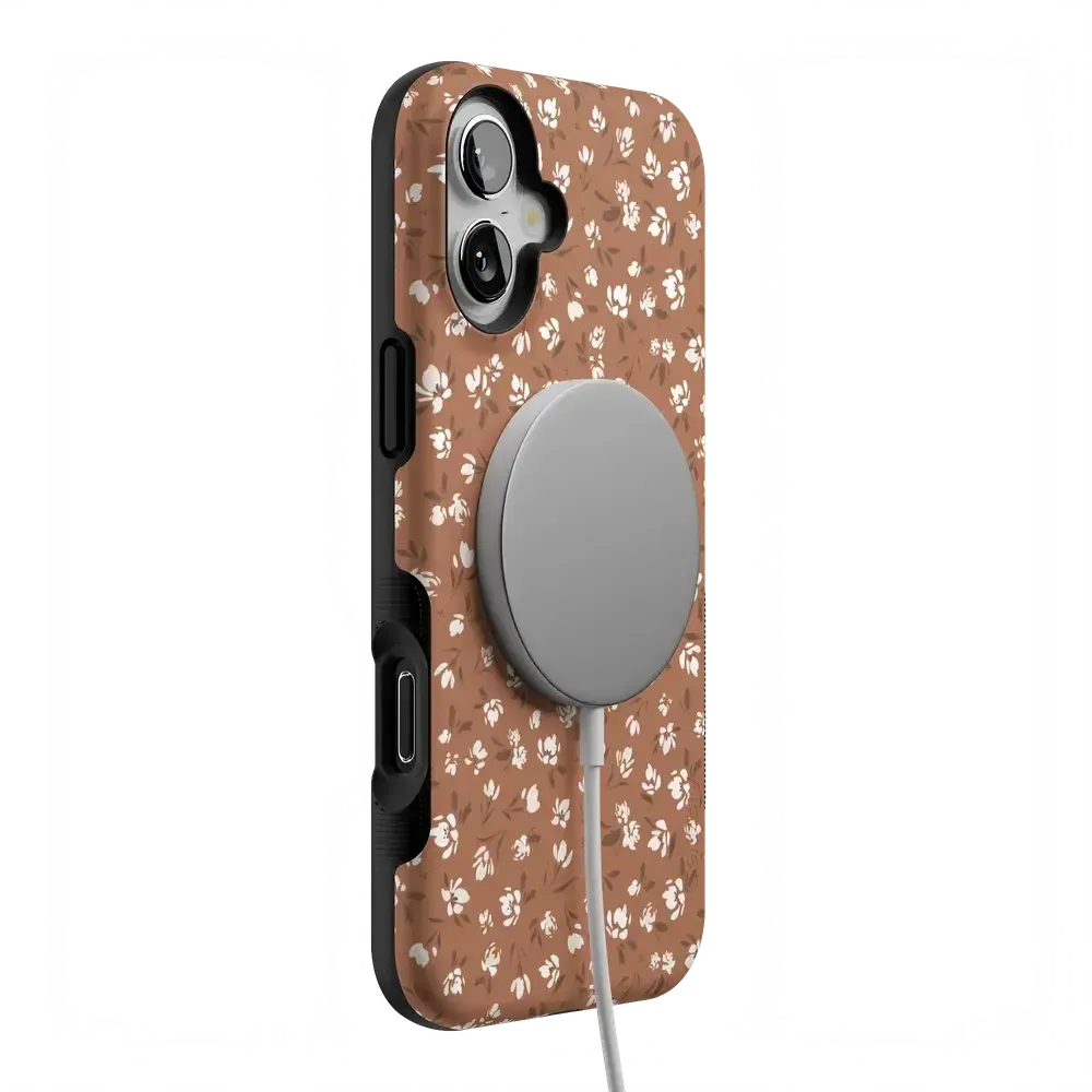 Mocha Meadow | Tiny Flowers Case