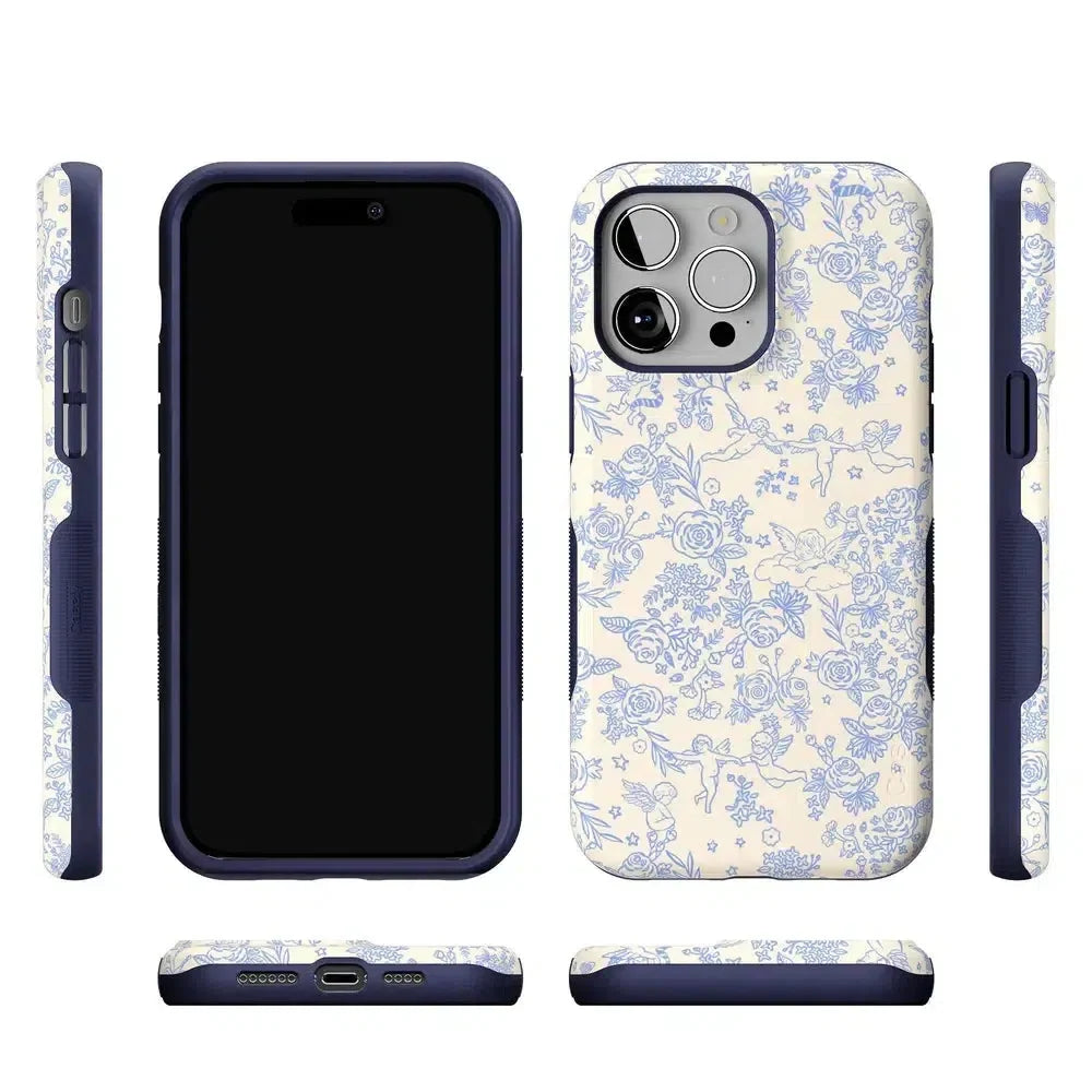 Cupid's Canvas | Periwinkle Floral Case