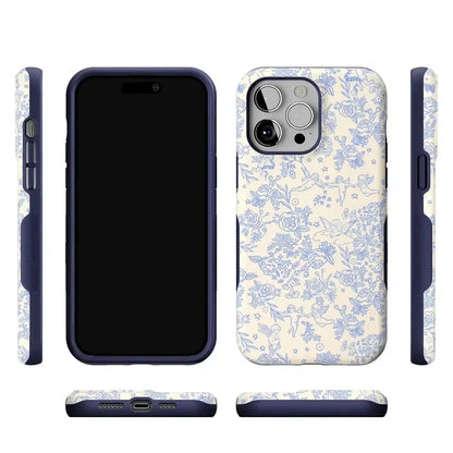 Cupid's Canvas | Periwinkle Floral Case