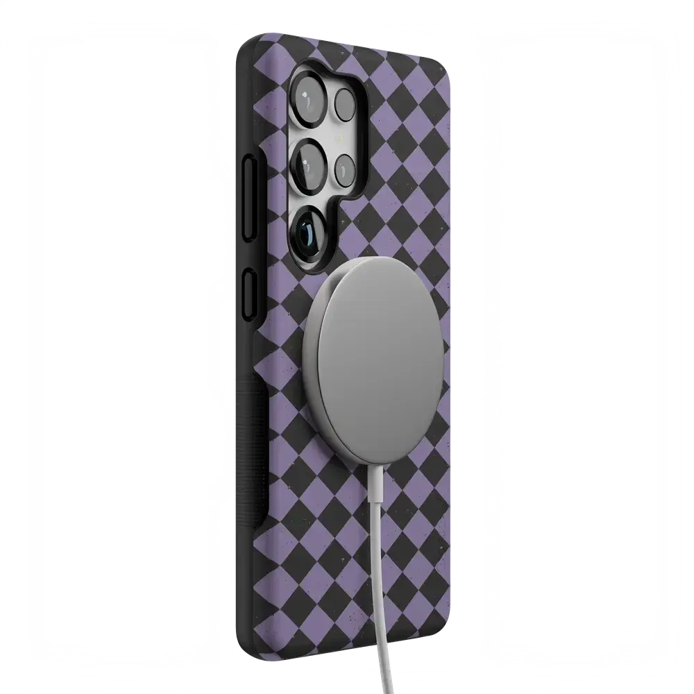 Midnight Hex | Purple Checkered Case