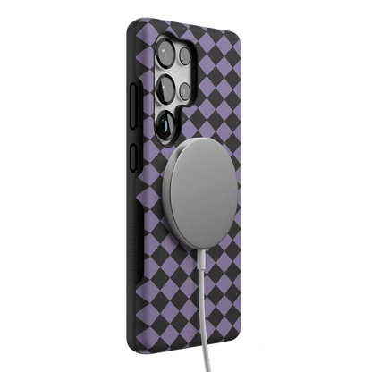 Midnight Hex | Purple Checkered Case