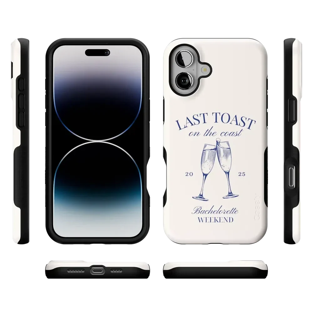 Last Toast | Off-White Coastal Bachelorette Case