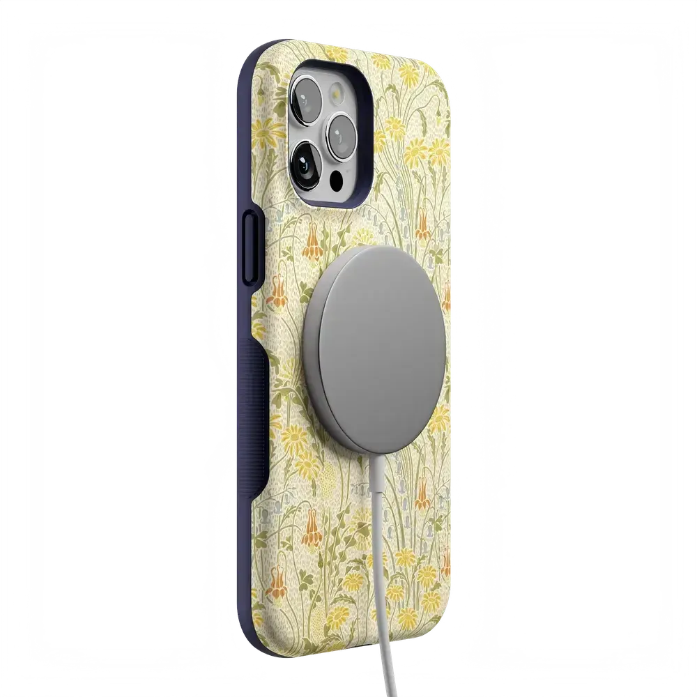 Boho Blooms | Golden Floral Case