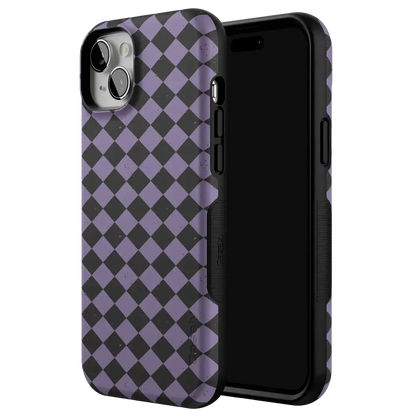 Midnight Hex | Purple Checkered Case