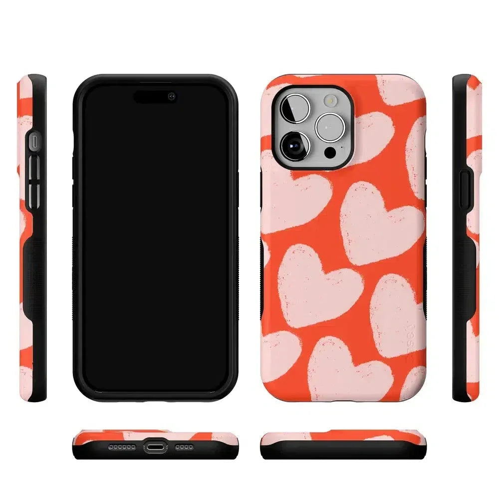 Love You More | Heart Doodle Case