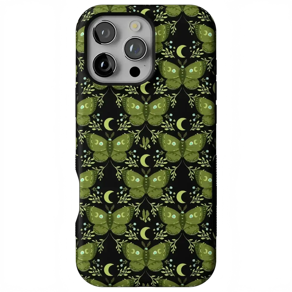 Mystic Moths | Green Twilight Case