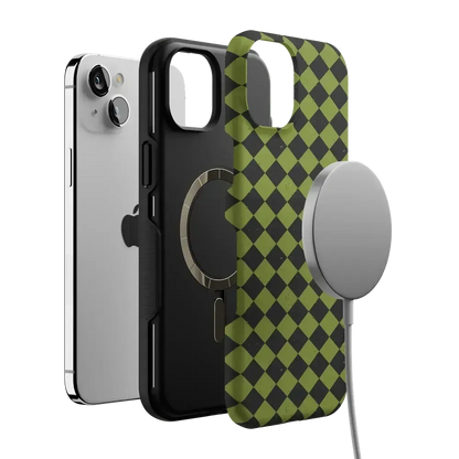 Wicked Hex | Green Checkered Case