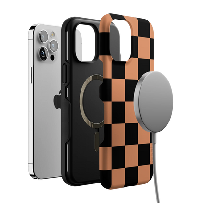 Fit Check | Black & Brown Checkerboard Case