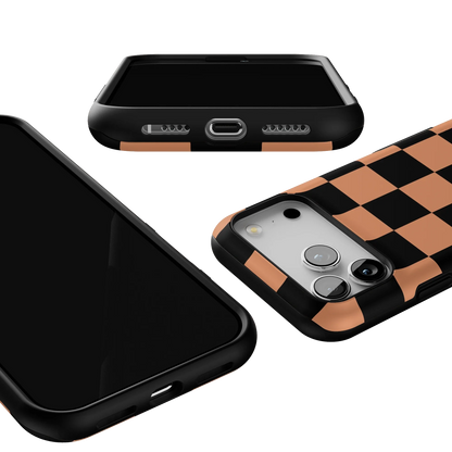 Fit Check | Black & Brown Checkerboard Case