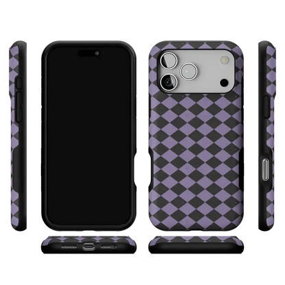 Midnight Hex | Purple Checkered Case