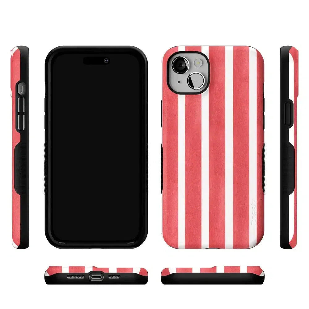 East Coast Summer | Red Stripes Case