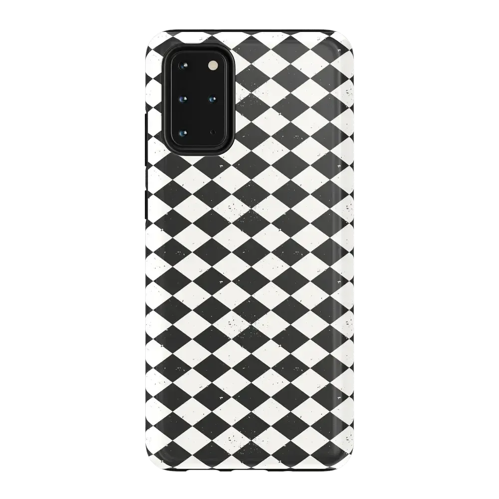 Salem's Hex | Black & White Checkered Case